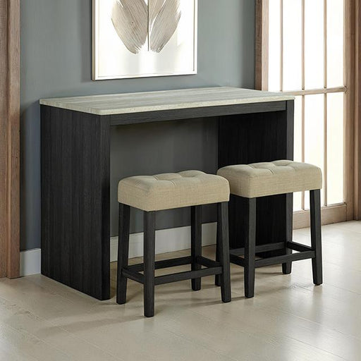 Zanaide 3 Pc. Dining Table Set - Visions in Furniture (La Mirada, CA)