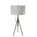 Zaya Brushed Steel Table Lamp - Visions in Furniture (La Mirada, CA)