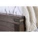 Rexburg Wire-Brushed Rustic Brown E.King & Full Bed - Visions in Furniture (La Mirada, CA)