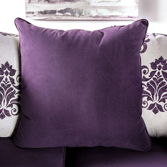 Sisseton Purple Sofa - Visions in Furniture (La Mirada, CA)