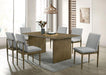 ST GALLEN Side Chair (2/CTN), Natural Tone/Light Gray - Visions in Furniture (La Mirada, CA)
