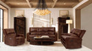 SOTERIOS Power Sofa, Medium Brown - Visions in Furniture (La Mirada, CA)
