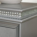 MADDIE Night Stand, Silver - Visions in Furniture (La Mirada, CA)
