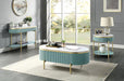 KOBLENZ Sofa Table, Light Teal - Visions in Furniture (La Mirada, CA)