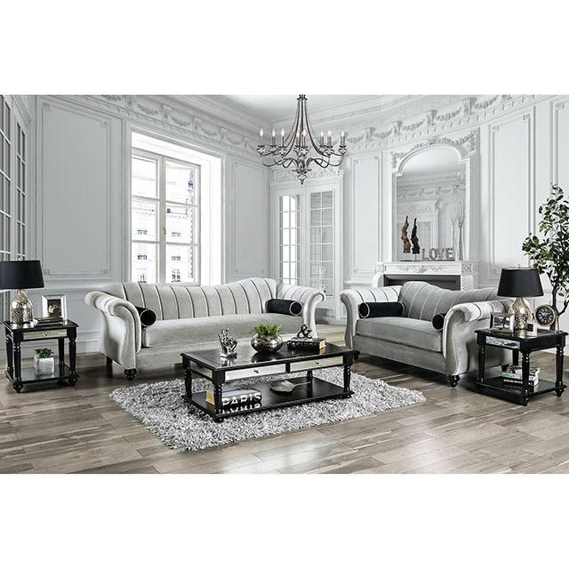 Marvin Pewter Sofa - Visions in Furniture (La Mirada, CA)
