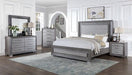 RAIDEN Cal.King, E.King, & Queen Bed, Gray - Visions in Furniture (La Mirada, CA)