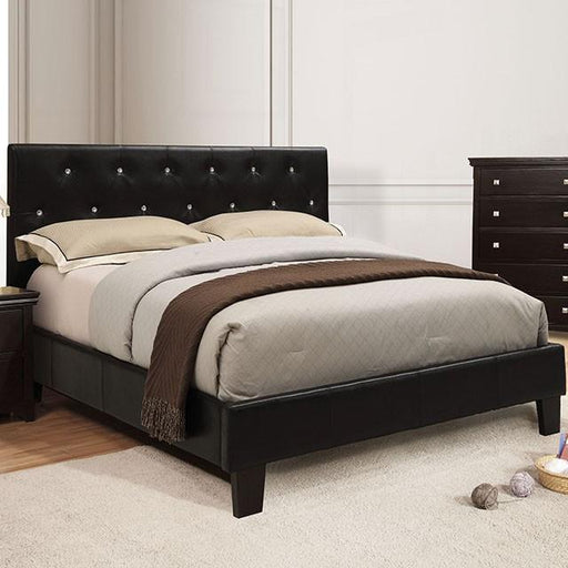 Velen Black Cal.King, E.King, Full, & Twin Bed Black & White - Visions in Furniture (La Mirada, CA)