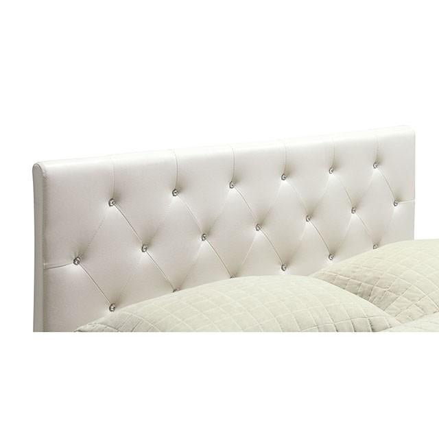 Velen Black Cal.King, E.King, Full, & Twin Bed Black & White - Visions in Furniture (La Mirada, CA)