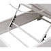 Somani Adjustable Chaise + End Table - Visions in Furniture (La Mirada, CA)