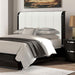 Osterley Queen & E.King Bed Grey & Black - Visions in Furniture (La Mirada, CA)