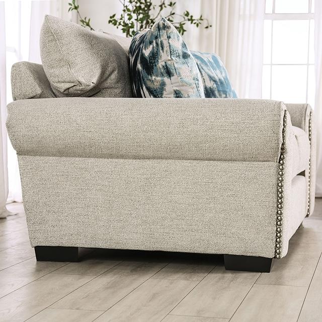 LAREDO Sofa, Beige - Visions in Furniture (La Mirada, CA)