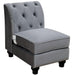 Jolanda Left Armless Chair - Visions in Furniture (La Mirada, CA)
