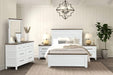Bed Pinetop Blue & White - Visions in Furniture (La Mirada, CA)