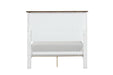 Bed Pinetop Blue & White - Visions in Furniture (La Mirada, CA)