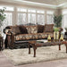 Newdale Brown/Gold Sofa - Visions in Furniture (La Mirada, CA)