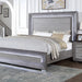 RAIDEN Cal.King, E.King, & Queen Bed, Gray - Visions in Furniture (La Mirada, CA)