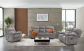 JOSIAS Sofa, Light Gray Fabric - Visions in Furniture (La Mirada, CA)