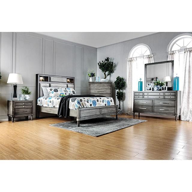 DAPHNE Gray Chest - Visions in Furniture (La Mirada, CA)