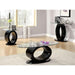 LODIA III Black End Table, Black - Visions in Furniture (La Mirada, CA)