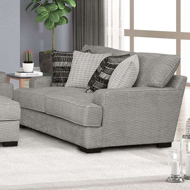 ARDENFOLD Loveseat, Beige & Gray - Visions in Furniture (La Mirada, CA)