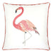 Lina Flamingo 20" X 20" Pillow, Single Flamingo - Visions in Furniture (La Mirada, CA)