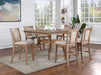 UPMINSTER Counter Ht. Table, Natural Tone - Visions in Furniture (La Mirada, CA)