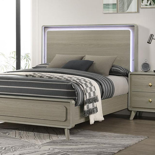 Rainier Queen Bedroom Set Gray - Visions in Furniture (La Mirada, CA)