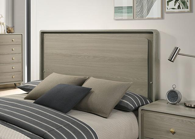 Rainier Queen Bedroom Set Gray - Visions in Furniture (La Mirada, CA)