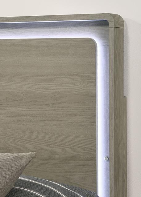 Rainier Queen Bedroom Set Gray - Visions in Furniture (La Mirada, CA)