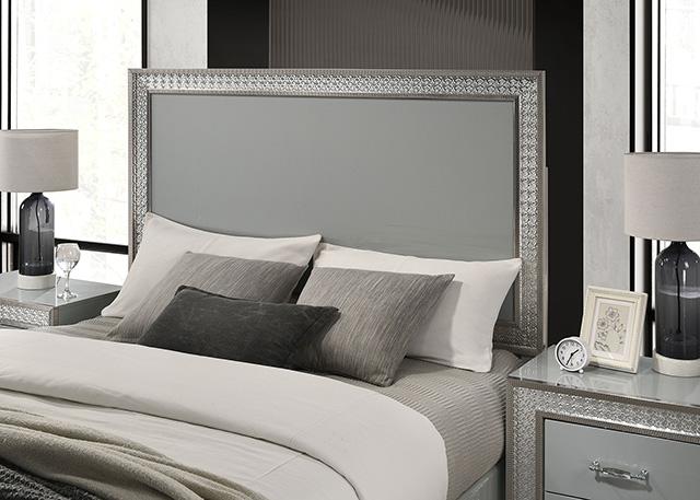 Cassiopeia E.King & Queen Bed Squre & Circular - Visions in Furniture (La Mirada, CA)