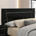 MAGDEBURG Cal.King Bed, Black & White - Visions in Furniture (La Mirada, CA)