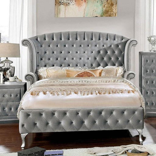 Alzir 4 & 5 Pc Queen Bedroom Set - Visions in Furniture (La Mirada, CA)