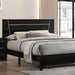 MAGDEBURG Cal.King Bed, Black & White - Visions in Furniture (La Mirada, CA)