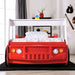 FIERSTALL Twin Bed, Red - Visions in Furniture (La Mirada, CA)