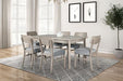 Keynes 7 Pc Dining Table Set - Visions in Furniture (La Mirada, CA)