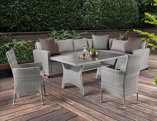 Kimara 3 & 5 Piece. Patio Dining Set