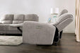 MORCOTE Power Sofa, Light Gray - Visions in Furniture (La Mirada, CA)