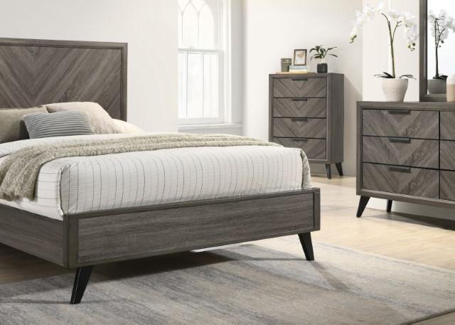 VAGAN Cal.King, E.King, & Queen Bed - Visions in Furniture (La Mirada, CA)