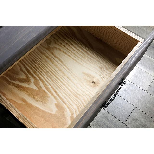 Rockwall Full, Queen, & Twin Bed White, Gray, & White - Visions in Furniture (La Mirada, CA)