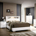 Carlie Bed White & Black - Visions in Furniture (La Mirada, CA)