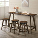 MISSOULA 4 Pc. Counter Ht. Table Set - Visions in Furniture (La Mirada, CA)