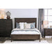 Rexburg Wire-Brushed Rustic Brown E.King & Full Bed - Visions in Furniture (La Mirada, CA)