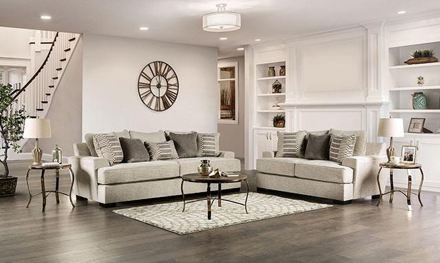 HOLBORN Sofa, Beige - Visions in Furniture (La Mirada, CA)
