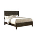 Rexburg Wire-Brushed Rustic Brown E.King & Full Bed - Visions in Furniture (La Mirada, CA)