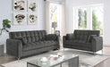 LUPIN Chair, Dark Gray - Visions in Furniture (La Mirada, CA)
