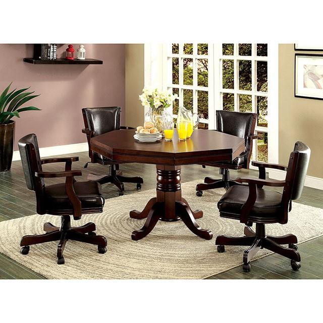 ROWAN Cherry Height-Adjustable Arm Chair - Visions in Furniture (La Mirada, CA)
