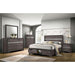 CHRISSY E.King, Full, & Queen Bed White, Grey, & Black - Visions in Furniture (La Mirada, CA)