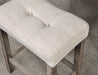 TORREON 5 Pc. Counter Ht. Table Set, Light Gray/Beige - Visions in Furniture (La Mirada, CA)