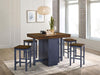 Azurine 5 Pc. Counter Ht. Set - Visions in Furniture (La Mirada, CA)