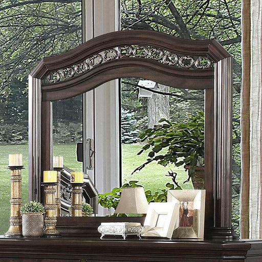 Calliope Espresso Mirror - Visions in Furniture (La Mirada, CA)
